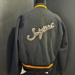 ❤️Authentic See by Chloe Varsity Jacket- 44